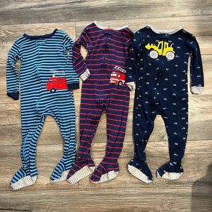 24M Footed Pajama Lot